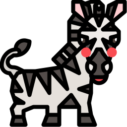 zebra ikona