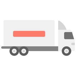 Cargo truck icon