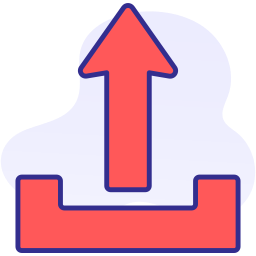 Upload arrow icon