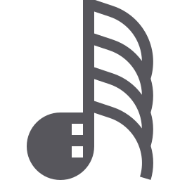 Music note icon