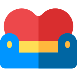 Pet bed icon