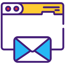 e-mails empfangen icon