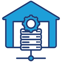 Data warehouse icon