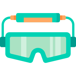 Safety glasses icon