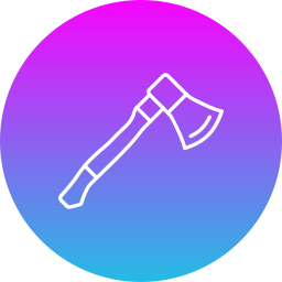 Axe tool icon