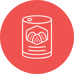 Canned food icon