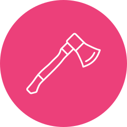 Axe tool icon