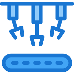 Robotic arm icon