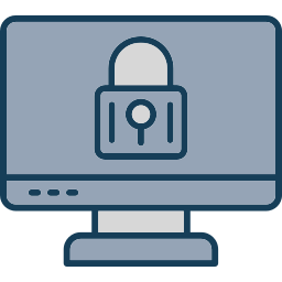 gesperrter computer icon