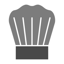 toque de chef Icône