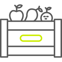 Fruit box icon