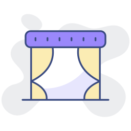 Curtains icon