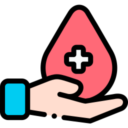 Blood donation icon