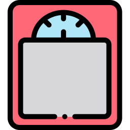 Bathroom scale icon