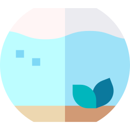 Fish bowl icon