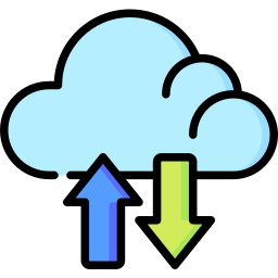 cloud computing Icône