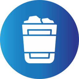 Paper bin icon