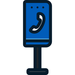 Öffentliches telefon icon