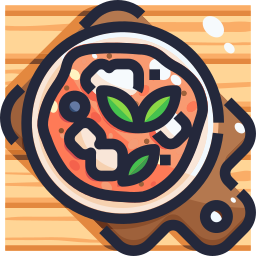 neapolitanische pizza icon