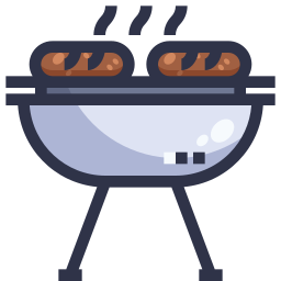 Grilled meat icon