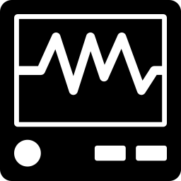 schermo ecg icona