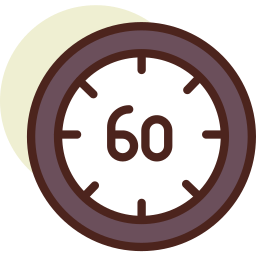 60 minutos Ícone