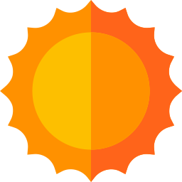 soleil Icône