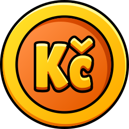 tschechische krone icon