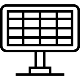 panel słoneczny ikona