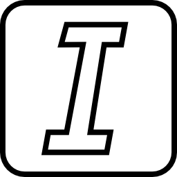 Italic icon