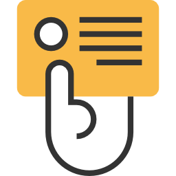 Business card icon