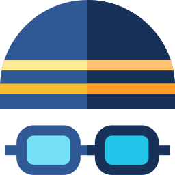 Swim cap icon