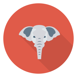 elefante icona