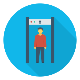 Security gate icon