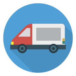 Delivery truck icon