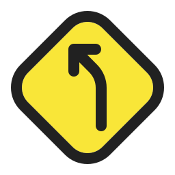 Turn left icon