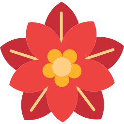 Poinsettia icon