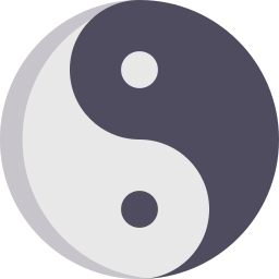 yin yang Icône