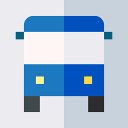 Bus stop icon