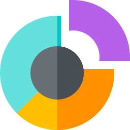 diagramme circulaire Icône