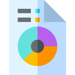 diagramme circulaire Icône