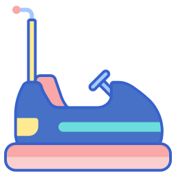 Bumper car icon