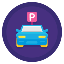 Car parking icon