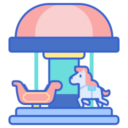 Merry go round icon