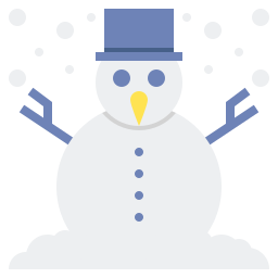 boneco de neve Ícone