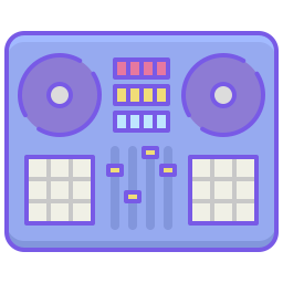 dj-mixer icoon