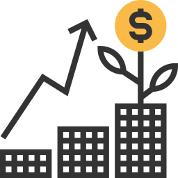 croissance Icône