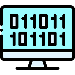 Binary code icon