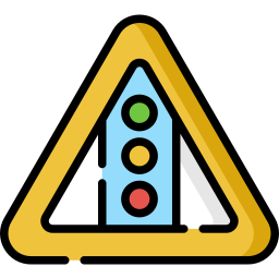 Traffic light icon