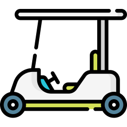 Golf cart icon